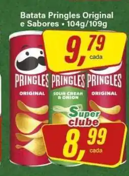 Rede Supermarket Batata Pringles Original e Sabores oferta