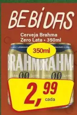 Rede Supermarket Cerveja Brahma Zero Lata oferta