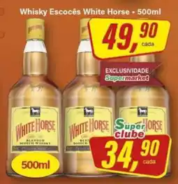 Rede Supermarket Whisky Escocês White Horse - 500ml oferta