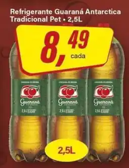 Rede Supermarket Refrigerante Guaraná Antarctica Tradicional Pet - 2,5L oferta