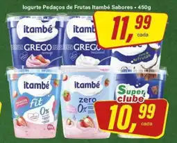 Rede Supermarket Iogurte Pedaços de Frutas Itambé Sabores oferta
