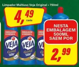 Rede Supermarket Limpador Multiuso Veja Original - 750ml oferta