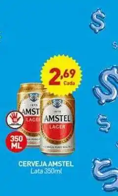 Rede Bom Lugar Cerveja Amstel oferta