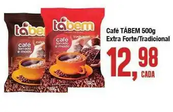 Rede Economia Café Tábem 500g Extra Forte Tradicional oferta