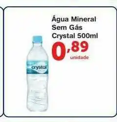 Roldão água Mineral Sem Gás Crystal oferta