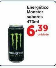 Roldão Energético Monster Sabores oferta