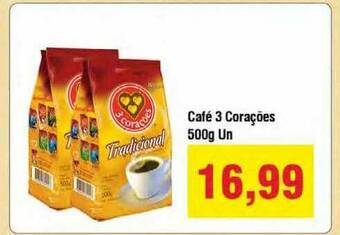 Spani Atacadista Café 3 Corações oferta