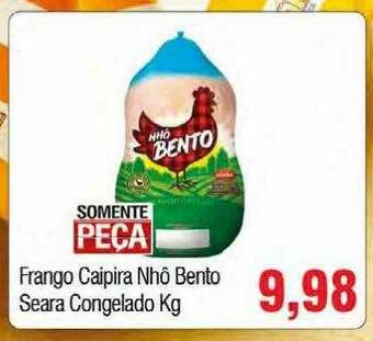 Spani Atacadista Frango Caipira Nhô Bento Seara Congelado Kg oferta