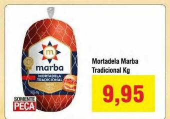 Spani Atacadista Mortadela Marba Tradicional Kg oferta