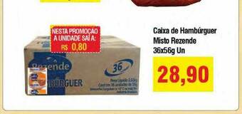 Spani Atacadista Caixa De Hambúrguer Misto Rezende oferta