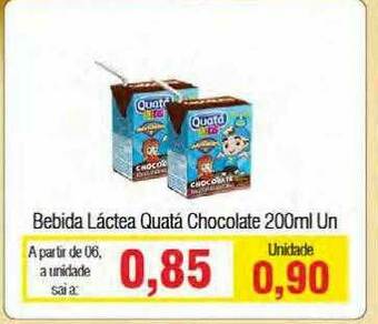 Bebida Láctea Quatá Chocolate