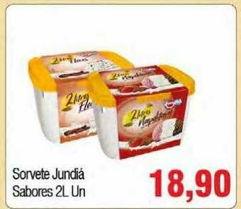 Spani Atacadista Sorvete Jundiá Sabores oferta