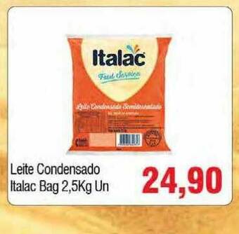 Spani Atacadista Leite Condensado Italac Bag oferta