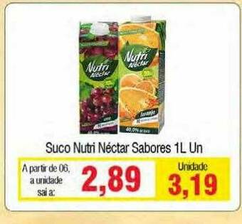 Suco Nutri Néctar Sabores