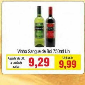 Spani Atacadista Vinho Sangue De Boi oferta