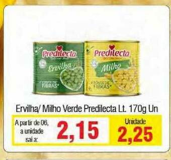 Ervilha- Milho Verde Predilecta