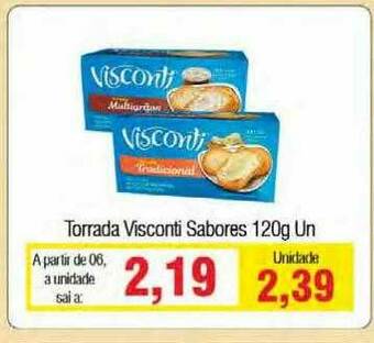 Spani Atacadista Torrada Visconti Sabores oferta