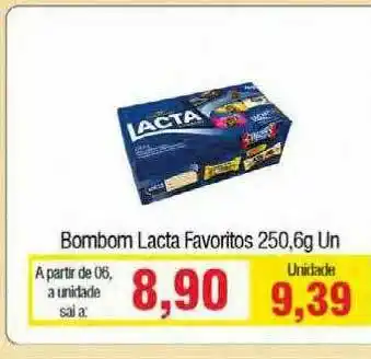 Spani Atacadista Bombom Lacta Favoritos oferta