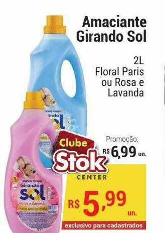 Stok Center Amaciante Girando Sol oferta