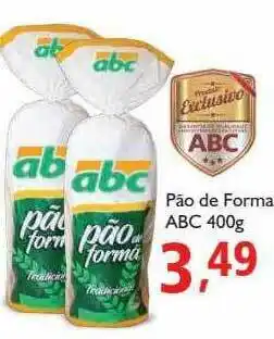 Supermercados ABC Pão De Forma Abc oferta