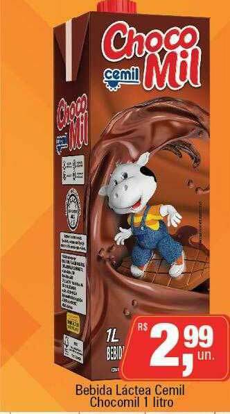 Bebida Láctea Cemil Chocomil