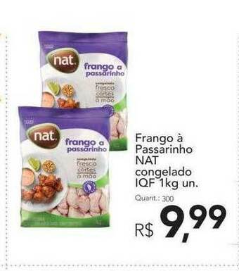 Supermercados Koch Frango à Passarinho Nat Congelado Iqf oferta