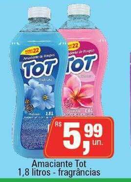 Amaciante Tot Fragrâncias