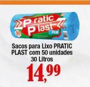 Supermercados Unidos Sacos Para Lixo Pratic Plast oferta