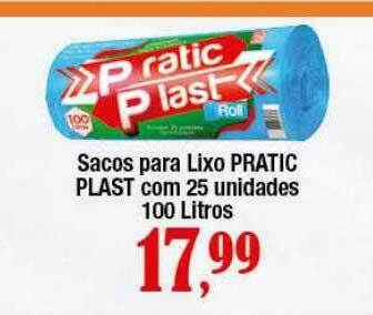 Supermercados Unidos Sacos Para Lixo Pratic Plast oferta