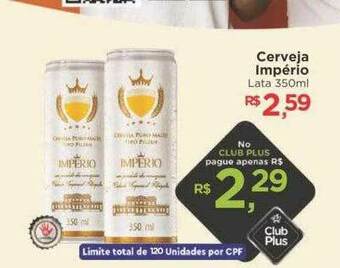 Supermercado Lavapés Cerveja Império oferta