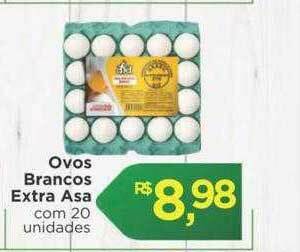 Ovos Brancos Extra Asa