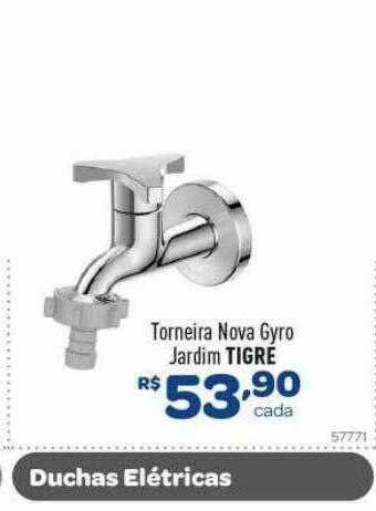 Comjol Torneira Nova Gyro Jardim Tigre oferta