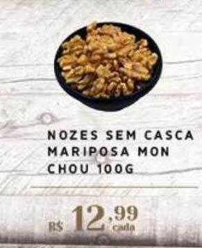 Empório Bahamas Nozes Sem Casca Mariposa Mon Chou oferta