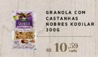Granola Com Castanhas Nobres Kodilar