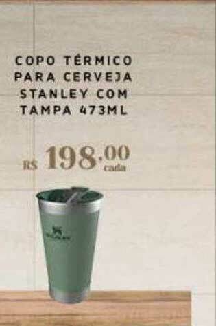 Empório Bahamas Copo Térmico Para Cerveja Stanley Com Tampa oferta