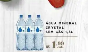 Empório Bahamas Agua Mineral Crystal Sem Gas oferta