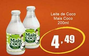 Dubom Supermercados Leite De Coco Mais Coco oferta