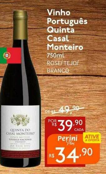 Vinho Português Quinta Casal Monteiro