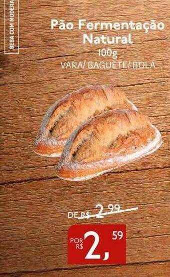Perini Pão Fermentação Natural oferta