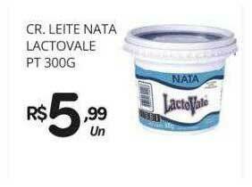 Supermercado Vitorino Cr. Leite Nata Lactovale Pt oferta