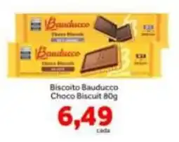 Shibata Supermercados Biscoito Bauducco Choco Biscuit oferta