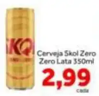 Shibata Supermercados Cerveja Skol Zero Zero Lata oferta