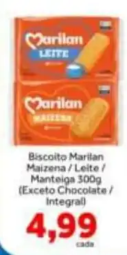 Shibata Supermercados Biscoito Marilan Maizena / Leite / Manteiga oferta
