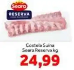 Shibata Supermercados Costela Suína Seara Reserva kg oferta
