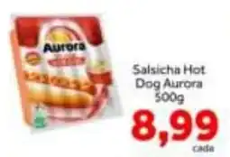 Shibata Supermercados Salsicha Hot Dog Aurora oferta