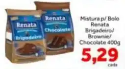 Shibata Supermercados Mistura p/ Bolo Renata Brigadeiro/ Brownie/ Chocolate oferta