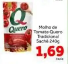 Shibata Supermercados Molho de Tomate Quero Tradicional oferta