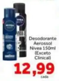 Shibata Supermercados Desodorante Aerossol Nivea oferta