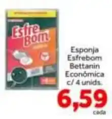 Shibata Supermercados Esponja Esfrebom Bettanin Econômica oferta
