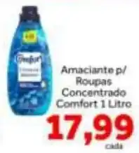 Shibata Supermercados Amaciante p/ Roupas Concentrado Comfort oferta